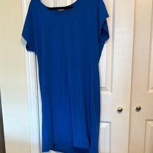 Lands' End Classic Blue dress